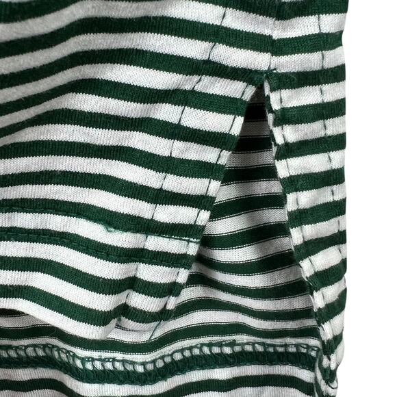 Peter Millar Striped Polo Shirt Mens XL Green Striped Pullover Cotton Casual - Picture 7 of 9